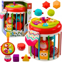 Interactieve educatieve kubus voor kinderen