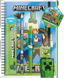 Minecraft schoolsset A5 in praktische hoes