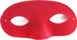 Rood oogmasker met elastiek