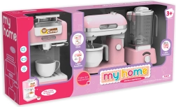 Kinder set keukenapparaten – koffiezetapparaat, mixer en sapcentrifuge