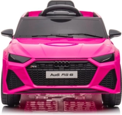 Elektrische auto Audi RS6 roze