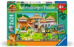 Puzzel JURASSIC WORLD 2x24 stukjes RAVENSBURGER