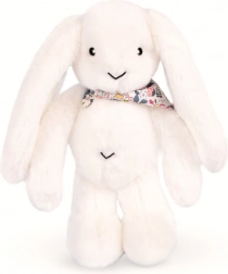 Doudou pluchen konijntje met sjaaltje wit 35 cm