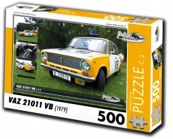 Puzzel Retro Auto’s VAZ 21011 VB 1979 500 stukjes