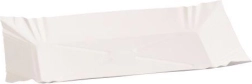 Papieren wegwerpbakjes 13,5 × 20 cm (100 stuks)