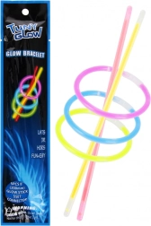 Set van lichtgevende armbanden