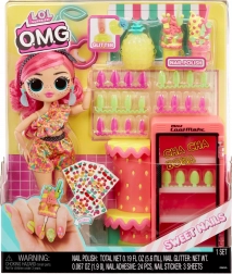 L.O.L. Surprise O.M.G. Sweet Nails Pinky Pops – fruitige nail-artset met pop