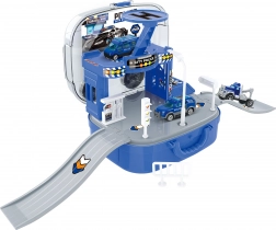 Politiestation in een koffer