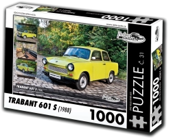 Puzzel RETRO-AUTO'S Trabant 601 S 1988 1000 stukjes