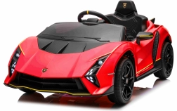 Elektrische kinderauto Lamborghini Invencible 12V rood