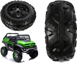 Wiel voor accu-auto Mercedes Unimog