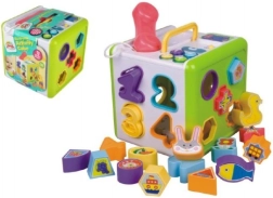 Invoegkubus met telefoon voor de allerkleinsten