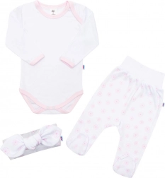3-delige katoenen babyset NEW BABY Lili