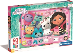 Maxi puzzel 60 stukjes GABBY'S DOLLHOUSE – CLEMENTONI