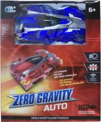 Afstandsbedienbaar auto die op muren rijdt