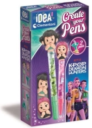 Clementoni Idea Art mini-penfabriek K-Pop Demon Hunters Mira en Zoey