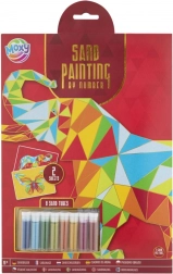 Creatieve set Zandtekenen op nummers