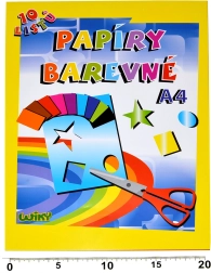 Gekleurd glanspapier A4