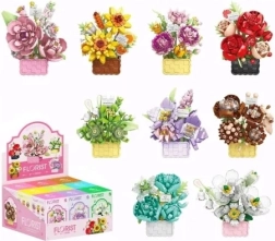 Creatieve bouwset met bloemen