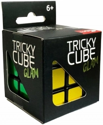 Simba puzzelkubus met glanzend metallic oppervlak