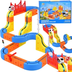 Magnetische modulaire racebaan met magnetisch voertuig voor kinderen