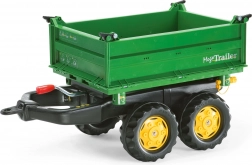 Aanhanger met kiepbare mega-opbouw voor tractor