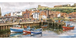 Gibsons panoramische puzzel Whitby, Yorkshire 636 stukjes