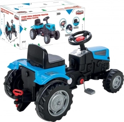 Pilsan traptractor blauw voor kinderen