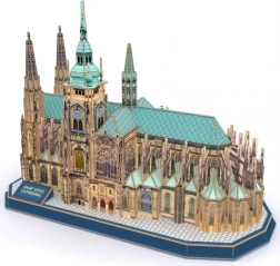 CubicFun 3D-puzzel Kathedraal van Sint-Vitus – 193 stukjes