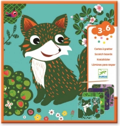 Kras-tekeningen Bosvrienden DJECO