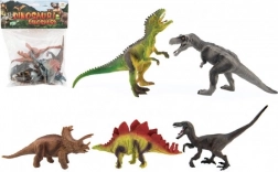 Set van kunststof dinosaurussen 15–18 cm, 5 stuks