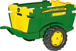 Aanhanger Rolly Toys John Deere met openklapbare zijkanten