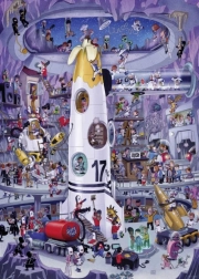 Heye puzzel Start raketten 1000 stukken