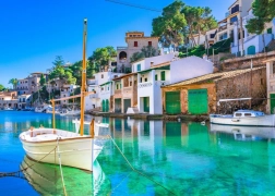 Bluebird puzzel Vissershaven in Cala Figuera 500 stukjes