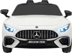 Elektrische kinderauto Mercedes-Benz AMG SL63 – Wit