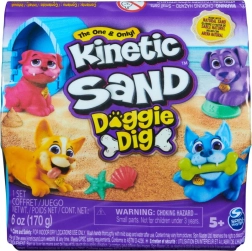 Kinetic Sand Mini-set Puppy – creatief zand met verrassing
