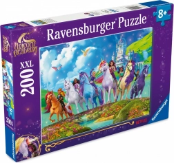 puzzel XXL 200 stukjes RAVENSBURGER – UNICORN ACADEMY (Eenhoornacademie)
