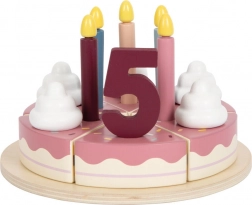 houten verjaardagstaart om te snijden small foot Tasty