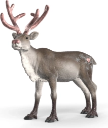 Kerst rendier in roségoud