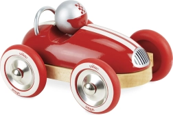 Houten auto Roadster vintage rood