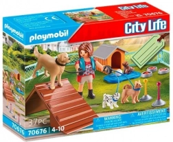 cadeauset PLAYMOBIL City Life hondentrainster