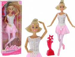 Pop ANLILY ballerina met roze tutu en trofee