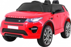 Elektrische kinderauto Land Rover Discovery rode SUV met afstandsbediening