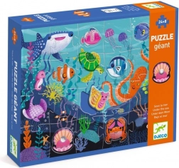 Djeco puzzel Tactilo Zee 24 + 8 stukjes