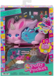 Polly Pocket compacte handtas Konijntjes – Sprookjesrijk