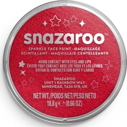 SNAZAROO Glanzend Rode Gezichtskleur 18ml