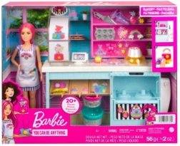 Barbie banketbakkerij – speelset met pop