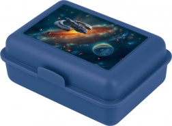 Broodtrommel met ruimte-motief