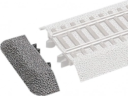 Roco Line eindafsluiting ballast H0, 6 stuks
