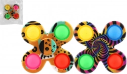 Spinner bubble pop 8 cm in zakje